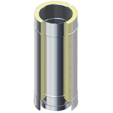 Außenkamin Rohrelement 200/500/0,5mm Länge: 500 mm, Effektivlänge: 450 mm 530050701