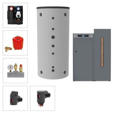 Pelletkesselset PLT-AC 12-1B Variante B (1x SLS-500-S) 310801100