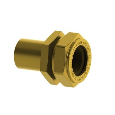 Solarpipe Schnellkupplung DN16 mit Rohrstutzen 22mm 430051600