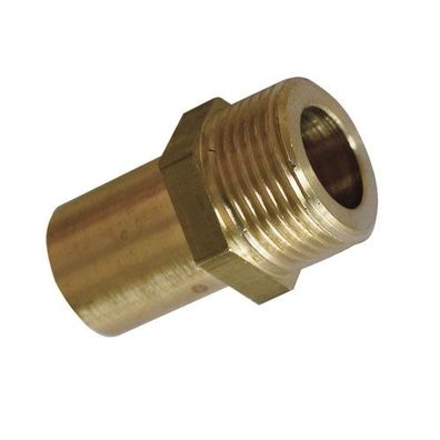 Solarpipe Anschlussnippel DN16 Rohrstutzen 22mm x 3/4" AG 430051300