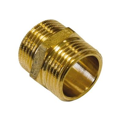Solarpipe Doppelnippel DN20 flachdichtend 430042600