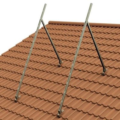 Aufständerung 50 Grad - 2400 mm, passend für PlusAL2.86 V, Silversun2.02 420022000