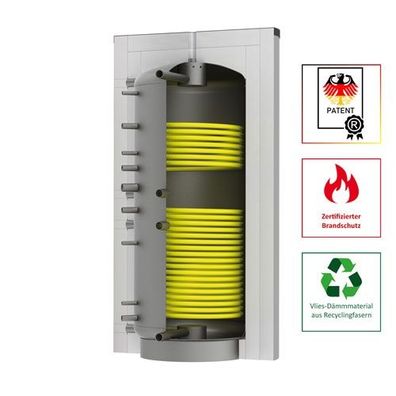 Solarbayer Schichtleit-Pufferspeicher SLS-2500-2S-Plus, patent. SLS-System 105325200