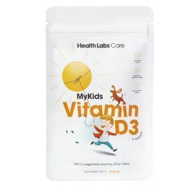 HealthLabs MyKids Vitamin D3, 60 Gummis