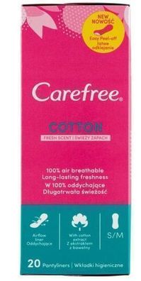 Carefree Normal Cotton Extract, 20 Stk