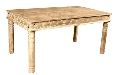 Lakadee Tisch Mangoholz 140x70 cm Natur