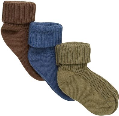 Minymo Kinder Baby Socken Baby sock rib (3 pack)