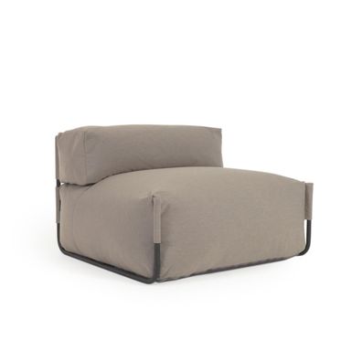 Modularsofa Square mit Rückenlehne in Grün