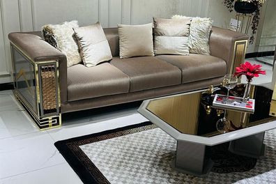Komfortsofa Designersofa Sofa 3 Sitzer Polstersofa Dreisitzer Couch Komfortsofa