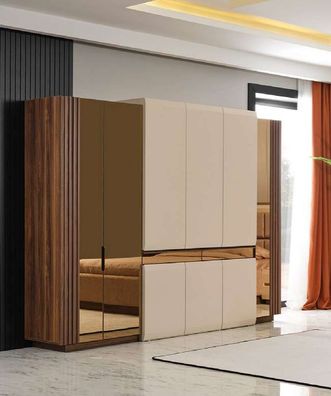 Kleiderschrank Design Luxus Schrank Modern Stil Schlafzimmer Möbel Neu