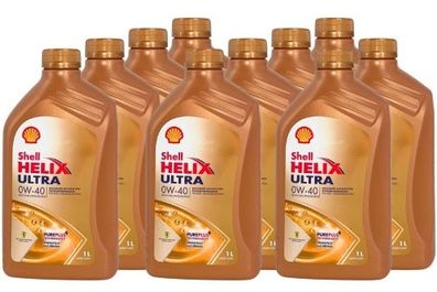 Shell Helix Ultra 0W-40 10x1 Liter