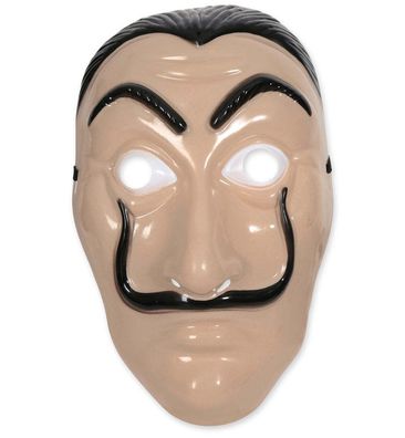 narrenwelt Halbmaske Dali Horrormaske Halloween Horror Kostüm Cosplay Accessoire