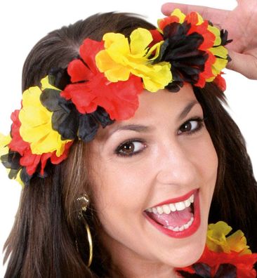 narrenwelt Hawaii Stirnband Hawaiistirnband Fan Deutschland FAN - Artikel