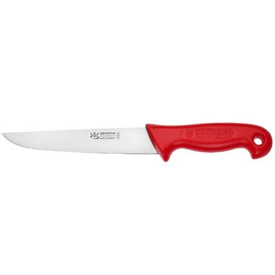 Gehring Stechmesser mit rotem Griff & breiter Klinge Zuschneidemesser 17 cm