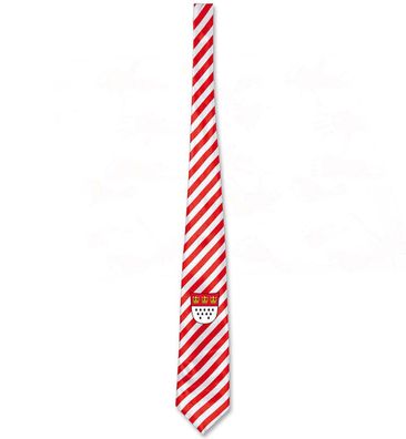 narrenwelt Krawatte Köln mit Wappen Kölle Schlips Kölsch Krawatte ca 150 cm