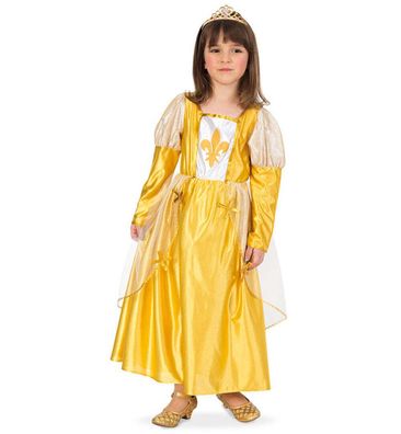 narrenwelt Kostüm Burgfräulein Kleid abnehmbarerSchleppe Prinzessin 116 - 152