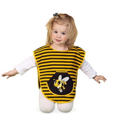 narrenwelt Kostüm Bienchen Biene Kleid PLÜSCH Baby Kinder Fasching Gr. 86 - 104