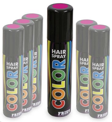 narrenwelt Hair-Color-Spray - pink - Color Hairspray Haarspray Party