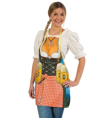narrenwelt Bayern Schürze Zensi Bierkönig Kellnerin Bayern Gaudi Wiesn Fest Fasching