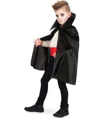 narremwelt Umhang Vampir Stehkragen Kinder Halloween Kostüm Fasching Karneval