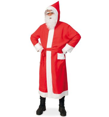 narrenwelt Nikolaus Mantel mit Kapuze Kostüm Nikolauskostüm Nikolausmantel