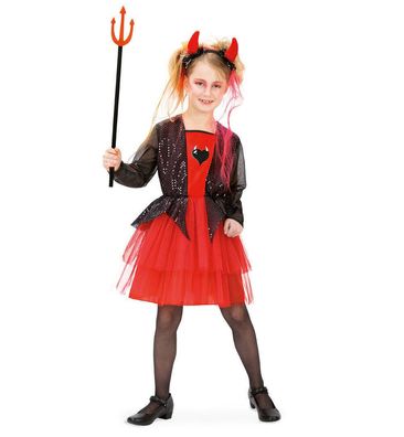 narrenwelt Kostüm Teufelsherz Kinder Teufel Halloween