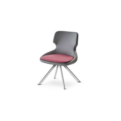Bürostuhl Modern Schwarz Bordeaux Arbeitszimmer Flur Diele Foyer Büro
