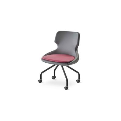 Drehstuhl Schwarz Bürostuhl Arbeitszimmer Flur Diele Foyer Modern Stil