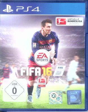 PS4 Playstation 4 Spiel Fifa 16 in gebraucht sehr guter Zustand