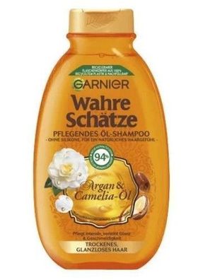 Garnier Argan & Camelia-Öl Shampoo, 300ml - Luxuriöse Haarpflege