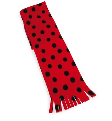 narrenwelt Schal Marienkäfer Plüsch Köln Accessoire Fasching Party Kostüm