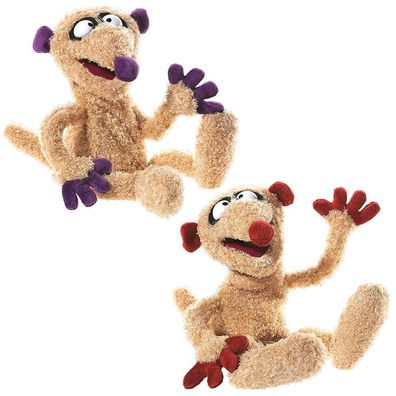 Jan & Henry | Hand-Puppen als 2er Set | Sandmann | 38 cm | Handspiel