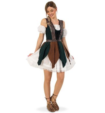 narrenwelt Kostüm Hazel Robin Hood Gr. 40 Damen Mittelalter Jägerin Damenkostüm