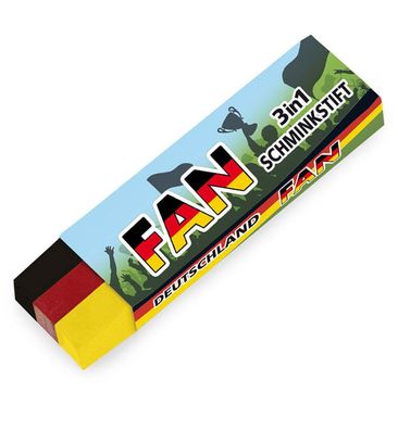 narrenwelt Fan Schminkstift Schminke Deutschland Karneval Fasching Accessoires