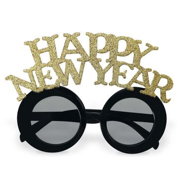 narrenwelt Brille Happy New Year Silvester Accessoire