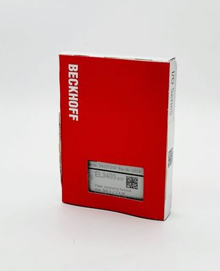 Beckhoff EL3403-0026 EtherCAT-Klemme 3-Kanal-Analog-Eingang