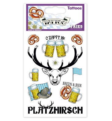 narrenwelt " Platzhirsch " Tattoo Bayern Gaudi Fest im Oktober