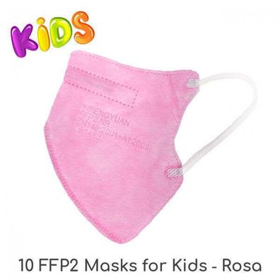 FFP2 Gesichtsmaske Canpex Kinder rosa Mundschutz Gesichtsmaske