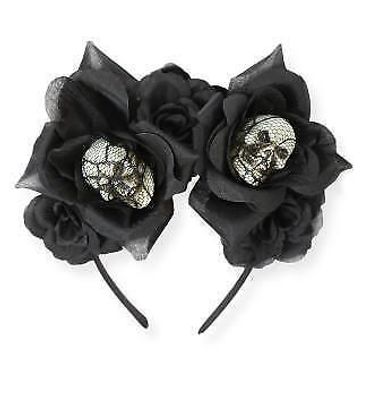 narrenwelt Haarreif Totenschädel Halloween Gothic mex Totentag Accessoire