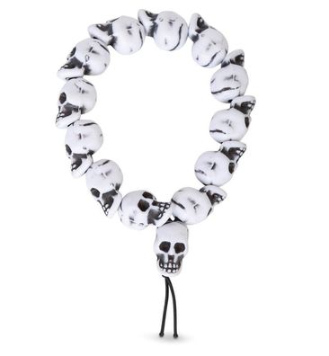 narrenwelt Totenkopf Armband Skull Schädel Pirat - Halloween Accessoire