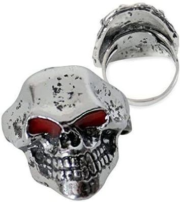 narrenwelt Ring Halloween Halloweenring Totenkopf Schädel Skull Accessoires