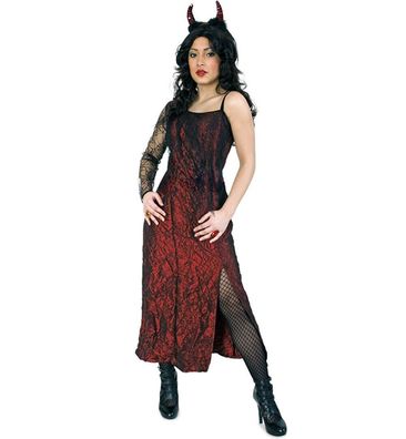 narrenwelt Kostüm Miss Horror Damen Kleid Größe: 38 - 42 Halloween