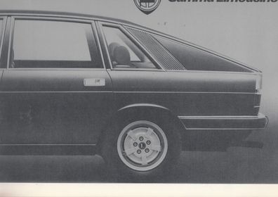 Lancia Gama Limousine, Prospekt