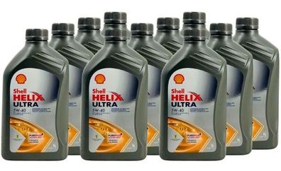 Shell Helix Ultra 5W-40 11x1 Liter