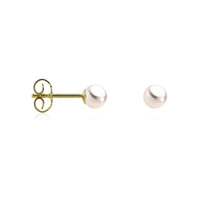 Luna-Pearls - HS1025 - Ohrstecker - 750 Gelbgold - Akoya-Perle