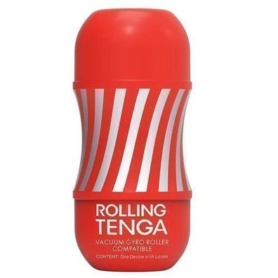 Rolling Tenga Vacuum Gyro Red Einweg-Masturbator