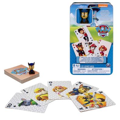 Jumbo Kartenspiel | 54 Karten | Paw Patrol | Legespiel | Familienspiel