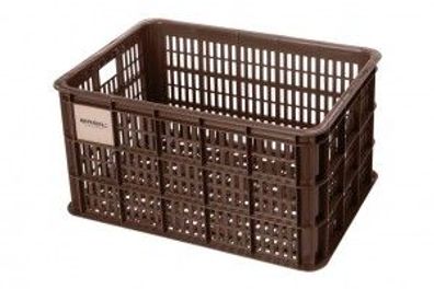 BASIL V.R.-Korb "Crate L" Kunststoff, Volumen: 40 brown