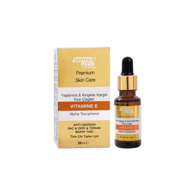 Softto Plus Anti-Aging & Anti-Wrinkles Fine Lines Vitamin E Oil