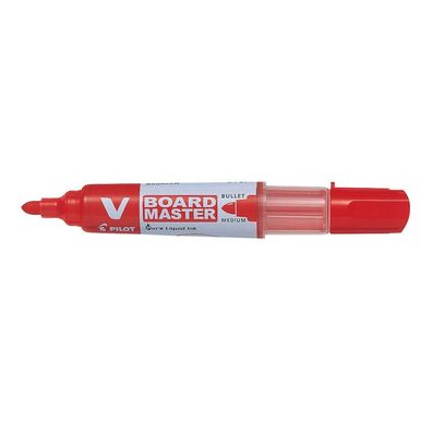 PILOT 355776 Whiteboard-Marker V Board MASTER, Rundspitze, rot